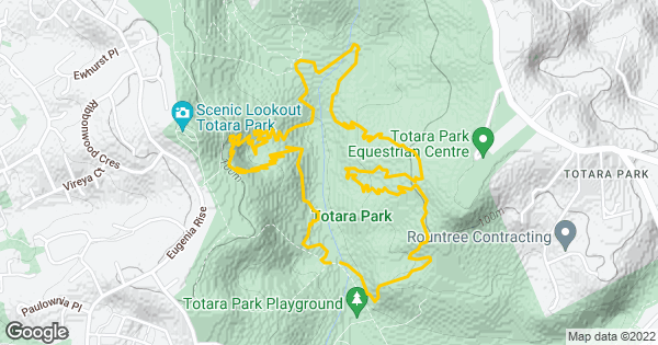 Totara park discount mountain bike track