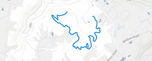 Rowe Woods Trail Map Redwing Multi Trail Rowe Woods Cincinnati Ohio