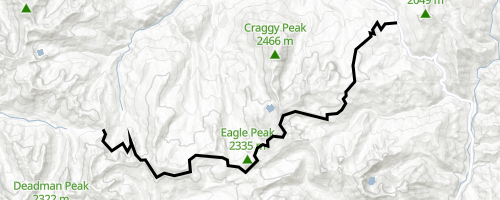 PCT - Trinity Alps Hiking Trail - Trinity Center, CA