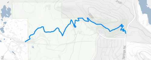 Memorial Overland Emigrant Trail Mountain Biking Trail - Truckee, CA