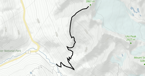 Avalanche Crest Trail Multi Trail Golden BC