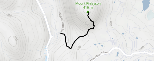 Mt Finlayson Summit Trail Hiking Trail - Victoria, BC