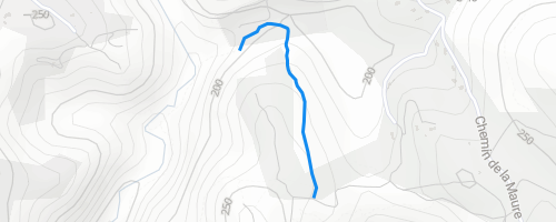 Plan Pinet->Zone artisanale Mountain Biking Trail