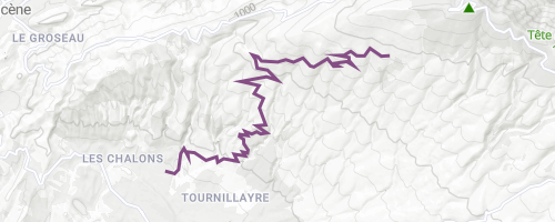 Piste des Graviers Blancs Trail at Parc Naturel Régional du Mont-Ventoux