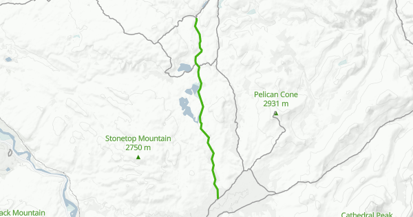 Astringent Creek Trail Hiking Trail - Mammoth, Wyoming