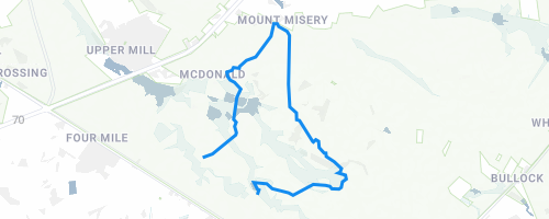 Mt Misery Trail Map Mt, Misery Trail Mountain Biking Trail - Vincentown