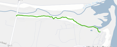 Rakahuri Trail - SH1 to Waikuki Beach Multi Trail