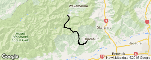 Wakamarina Track Multi Trail - Marlborough | Trailforks