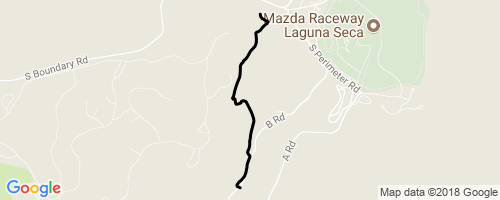 Sea Otter Classic DH Course Mountain Biking Trail - Monterey