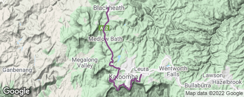 mountain bike trails blue mountains