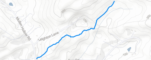 Horseshoe Trail - Mullen Hollow Rd Into Birdsboro Preserve Multi Trail ...