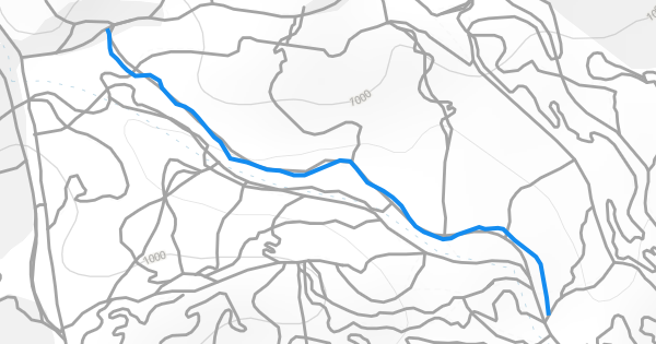 Parallel Trail Map Parallel Reality Mountain Biking Trail - Richmond Hill