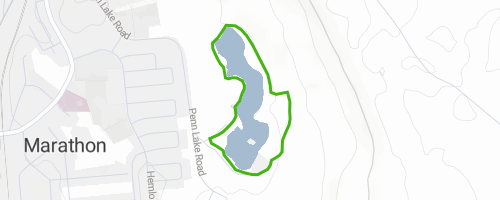 Penn Lake Park Trail Hiking Trail - Marathon, Ontario