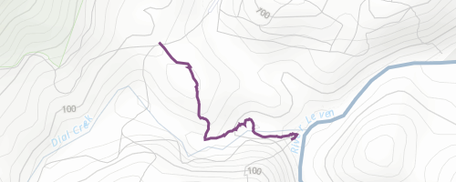 Dial Road to Tramway Track (Penguin/Cradle Trail) Hiking Trail - Penguin