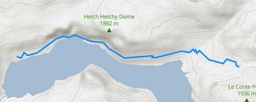 Hetch hetchy outlet trail