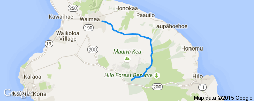 Mana Road (From Waimea) Mountain Biking Trail - Hilo, HI