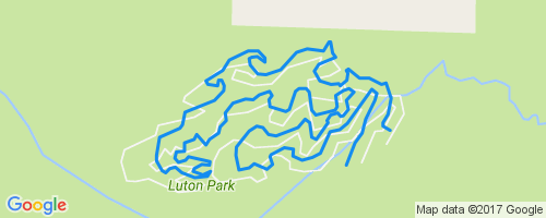 Luton park mountain online bike trail