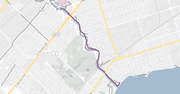 Etobicoke Creek Paved Trail Multi Trail - Etobicoke