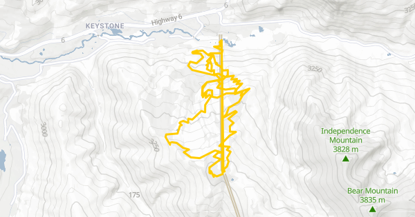 Keystone Resort Map