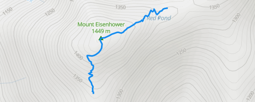 Mount Eisenhower Loop Hiking Trail - - New Hampshire