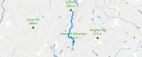 Monadnock Sunapee Greenway Trail Hiking Trail Washington