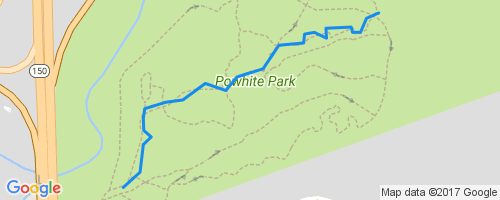 powhite park mountain bike trail