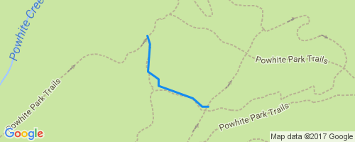 powhite park mountain bike trail