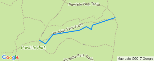 powhite park mountain bike trail