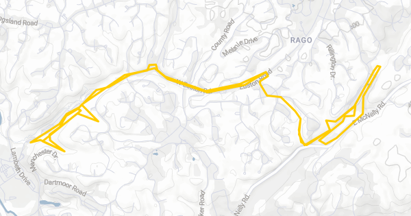 Happy Hour Loop (from Blowing Springs) Mountain Biking Route