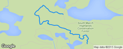 PWT (West) Mountain Biking Trail - Kanata, Ontario