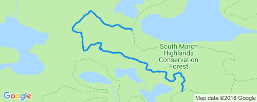 PWT (West) Mountain Biking Trail - Kanata, Ontario