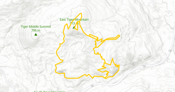 trailforks tiger mountain