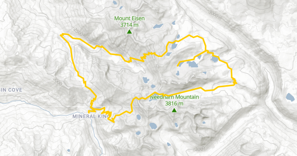 Mineral king 2025 loop map