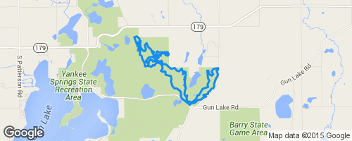 Yankee Springs State Recreation Area Mountain Biking Trails