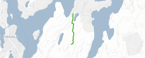 Kansanlampi - Laavu Mountain Biking Trail -