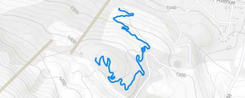 Nothing to Luge Mountain Biking Trail - Blairmore, AB