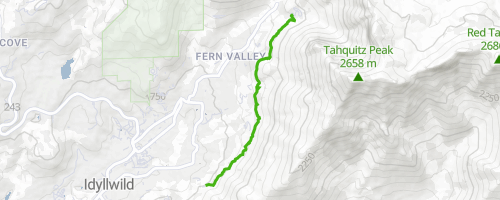 Ernie Maxwell Scenic Trail Hiking Trail - Idyllwild - Pine Cove