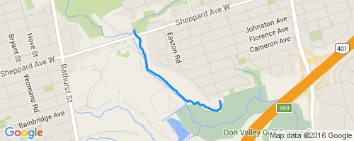 Earl Bales Mountain Biking Trail - Toronto, Ontario