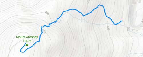 Mount Anthony Summit Trail Hiking Trail - Bennington