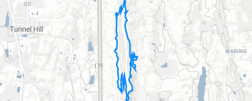 Buzzards Roost Trail Map Buzzards Roost Mountain Biking Trail - Dalton, Ga