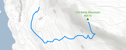 Old Baldy Trail Hiking Trail - Mill Bay, BC | Trailforks