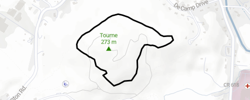 Tourne Park Trail Map Orange - Mid-Mountain Trail Mountain Biking Trail - Denville