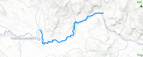 Lower Nanamocomuck Trail Skiing Trail - Pinkham Notch, NH