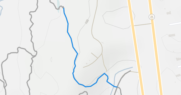 Red Trail (Section 1) Mountain Biking Trail - Trumbull
