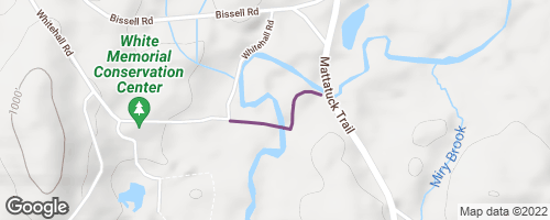 White Memorial Trail Map White Hall Road Multi Trail - Litchfield, Connecticut
