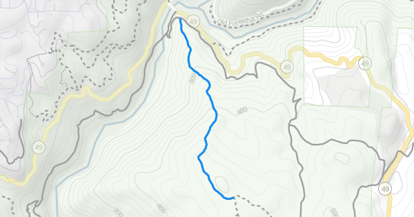 Pointed Rock Trail Hiking Trail - Auburn, California