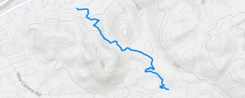 Flinn Springs Overlook Trail Multi Trail - Crest, CA