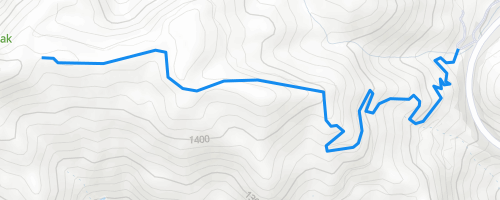 Chunky Gal Trail US 64 to Boteler Peaks Multi Trail - Hayesville, NC