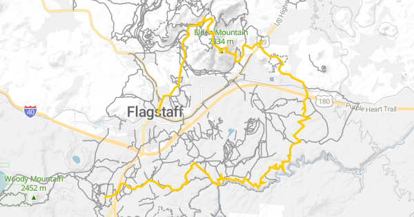Cocodona Elden Crest 38 Trail Running Route | Trailforks