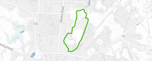 Nevers Park Perimeter Loop Hiking Trail - South Windsor